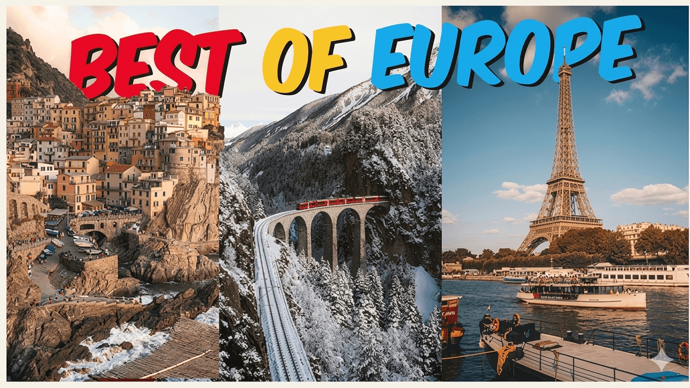 ITALY+SWITZERLAND+FRANCE  (9 NIGHTS & 10 DAYS)